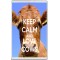 Keep Calm and Love Cows - Jumbo Fridge Magnet