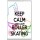 Keep Calm and Love Roller Skating - Jumbo Fridge Magnet