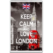 Keep Calm and Love London - Jumbo Fridge Magnet