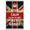 Keep Calm You're the Best Key Worker - Jumbo Fridge Magnet
