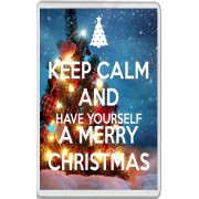 Keep Calm and Have Yourself a Merry Christmas - Jumbo Fridge Magnet
