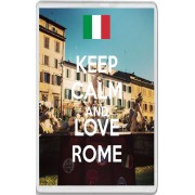Keep Calm and Love Rome - Jumbo Fridge Magnet