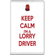 Keep Calm I'm a Lorry Driver - Jumbo Fridge Magnet