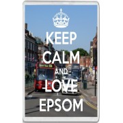 Keep Calm and Love Epsom - Jumbo Fridge Magnet