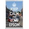 Keep Calm and Love Epsom - Jumbo Fridge Magnet