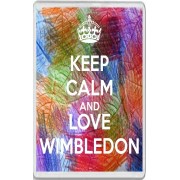Keep Calm and Love Wimbledon - Jumbo Fridge Magnet