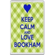 Keep Calm and Love Bookham - Jumbo Fridge Magnet