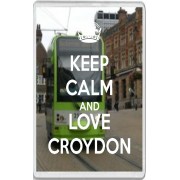 Keep Calm and Love Croydon - Jumbo Fridge Magnet