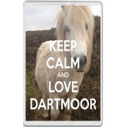 Keep Calm and Love Dartmoor - Jumbo Fridge Magnet