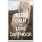 Keep Calm and Love Dartmoor - Jumbo Fridge Magnet