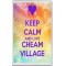 Keep Calm and Love Cheam Village - Jumbo Fridge Magnet