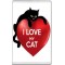I Love My Cat - Jumbo Fridge Magnet