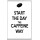 Start the Day the Caffeine Way - Jumbo Fridge Magnet