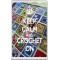 Keep Calm and Crochet On - Jumbo Fridge Magnet