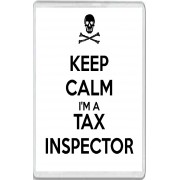 Keep Calm I'm a Tax Inspector - Jumbo Fridge Magnet