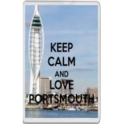 Keep Calm and Love Portsmouth - Jumbo Fridge Magnet