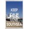 Keep Calm and Love Southsea - Jumbo Fridge Magnet