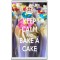Keep Calm and Bake a Cake - Jumbo Fridge Magnet