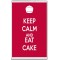 Keep Calm and Eat Cake - Jumbo Fridge Magnet