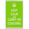 Keep Calm and Carry On Coaching - Jumbo Fridge Magnet