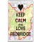 Keep Calm and Love Redbridge - Jumbo Fridge Magnet