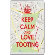 Keep Calm and Love Tooting - Jumbo Fridge Magnet