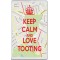 Keep Calm and Love Tooting - Jumbo Fridge Magnet