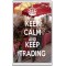 Keep Calm and Keep Trading - Jumbo Fridge Magnet