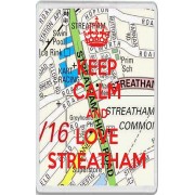 Keep Calm and Love Streatham - Jumbo Fridge Magnet