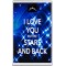 I Love you to the Stars and Back - Jumbo Fridge Magnet