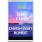 Keep Calm and Cherish Every Moment - Jumbo Fridge Magnet