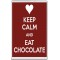 Keep Calm and Eat Chocolate - Jumbo Fridge Magnet