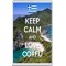 Keep Calm and Love Corfu - Jumbo Fridge Magnet