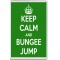 Keep Calm and Bungee Jump - Jumbo Fridge Magnet