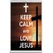 Keep Calm and Love Jesus - Jumbo Fridge Magnet