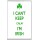 I Can't Keep Calm I'm Irish - Jumbo Fridge Magnet