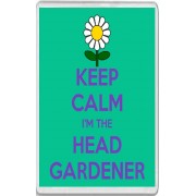 Keep Calm I'm the Head Gardener - Jumbo Fridge Magnet