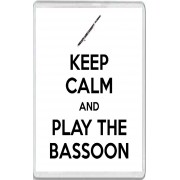 Keep Calm and Play the Bassoon - Jumbo Fridge Magnet