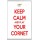 Keep Calm and Play Your Cornet - Jumbo Fridge Magnet