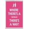 Where there's a Woman there's a Way! - Jumbo Fridge Magnet