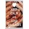 Keep Calm and Love Sausages - Jumbo Fridge Magnet