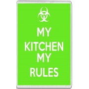 My Kitchen My Rules - Jumbo Fridge Magnet
