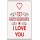 Happy Valentine's I Love You - Jumbo Fridge Magnet