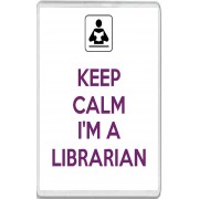 Keep Calm I'm a Librarian - Jumbo Fridge Magnet