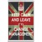 Keep Calm and Leave it to Change Management - Jumbo Fridge Magnet