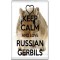Keep Calm and Love Russian Gerbils - Jumbo Fridge Magnet