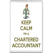 Keep Calm I'm a Chartered Accountant - Jumbo Fridge Magnet