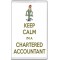 Keep Calm I'm a Chartered Accountant - Jumbo Fridge Magnet