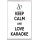 Keep Calm and Love Karaoke - Jumbo Fridge Magnet