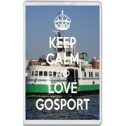 Keep Calm and Love Gosport - Jumbo Fridge Magnet